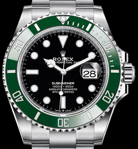 rolex submariner green ceramic bezel black dial|Rolex Submariner 41mm green bezel.